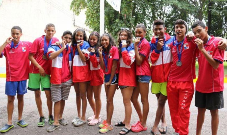 Panam cosecha nueve medallas en la natacin