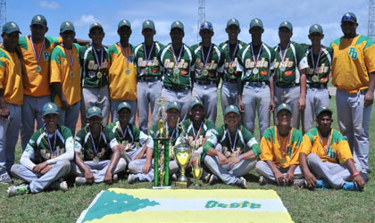 Panam Oeste se coron campen del Campeonato Nacional de Bisbol Sub-15