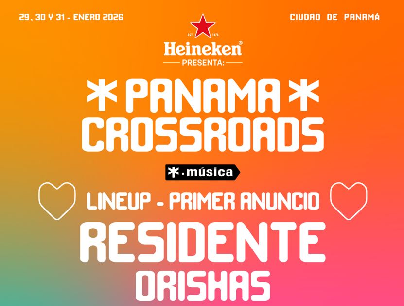 Residente, Orishas y Se�or Loop encabezan el cartel musical del Festival Panam� CrossRoads 2026