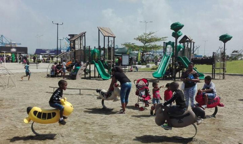 Inauguran el nuevo Paseo Marino en Coln