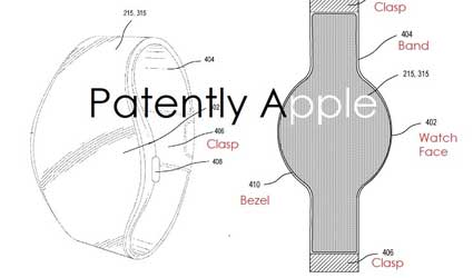 Nueva patente de Apple nos podra entregar un reloj inteligente un tanto peculiar