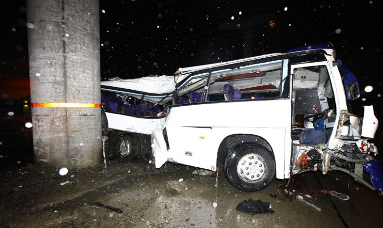 Debido a un accidente pasajero pierde uno de sus pies