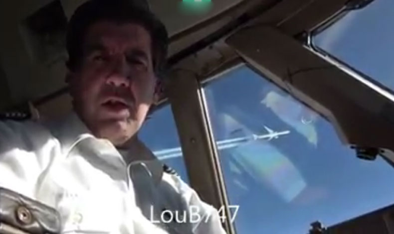 Dos pilotos sorprenden al utilizar Airdrop para intercambiar archivos en pleno vuelo