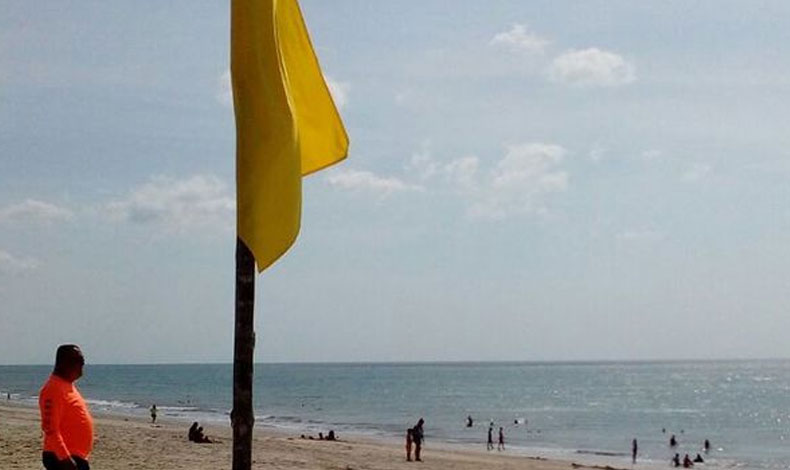 Se registr poca asistencia en playas de Cocl por fuerte oleaje