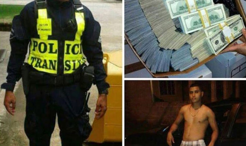 Ordenan detencin provisional de Polica sorprendido con gran cantidad de dinero
