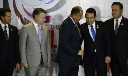Presidente de Guatemala, afianza relaciones con Mxico, Colombia, Panam y Costa Rica