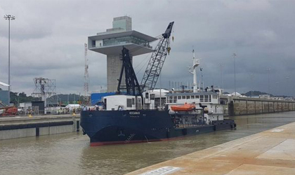 Pruebas de trnsito en el Canal de Panam siguen arrojando buenos resultados