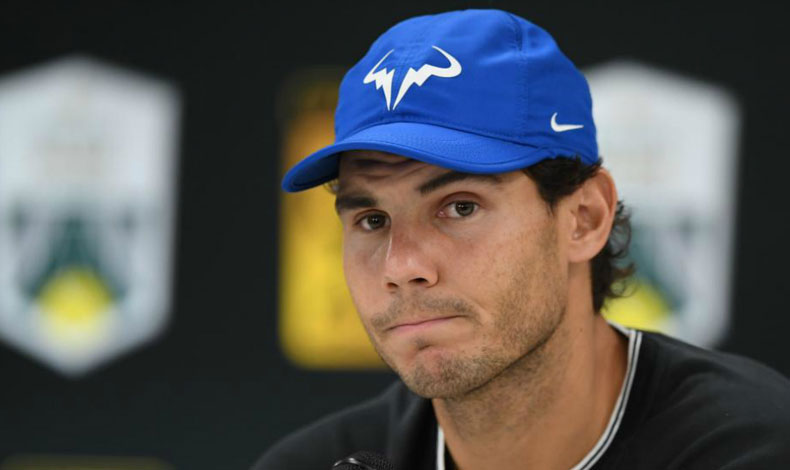 Por lesin, Rafa Nadal se retira del Masters 1000 Pars