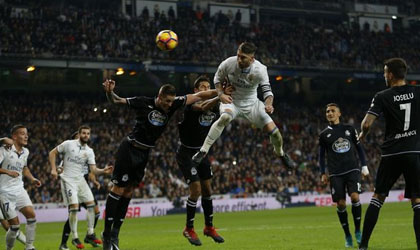 Sergio Ramos vuelve a anotar en el ltimo momento y el Madrid amplia su invicto