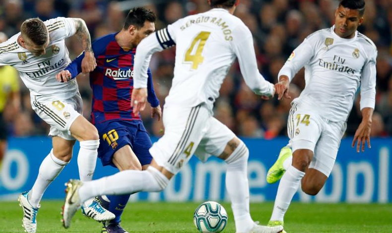 Barcelona y Real Madrid empatan a 0 en esperado clsico