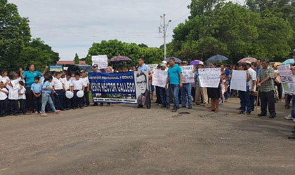 Est�n reclamando m�s seguridad en la zona