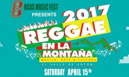 Reggae en la Montaa, 15 de abril en el Valle de Antn
