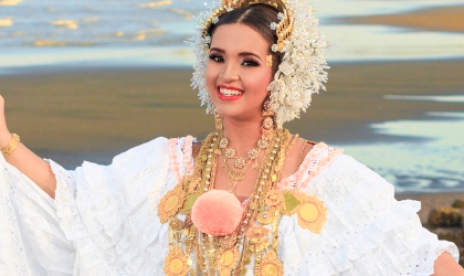 Reina del Festival Nacional de la Pollera 2017, un reto que hoy se convirti en una gran realidad