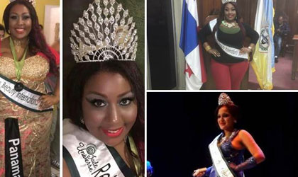 Una panamea gan el certamen Reina Plus Beauty Internacional 2017