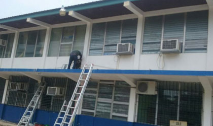 Ministerio de Vivienda y Ordenamiento Territorial repara escuelas en Chitr