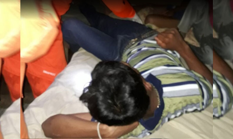 SINAPROC localiza joven con vida