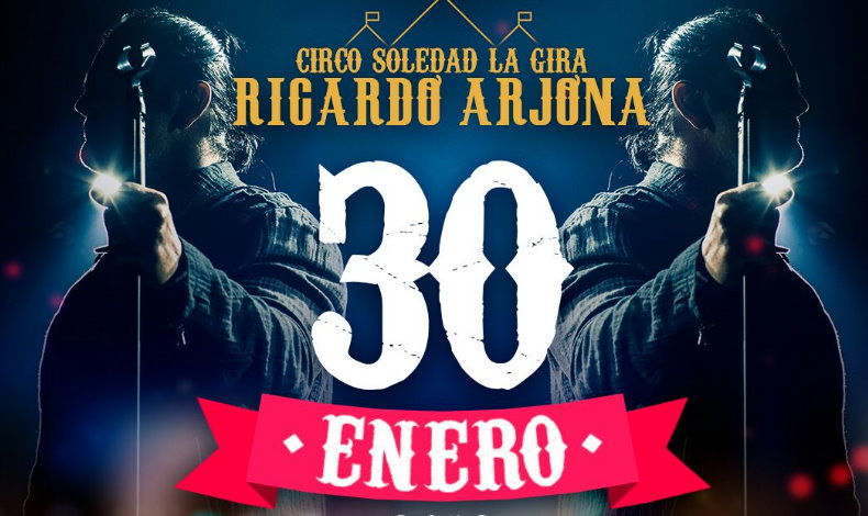 Participa y gana boletos para el mega concierto de Ricardo Arjona