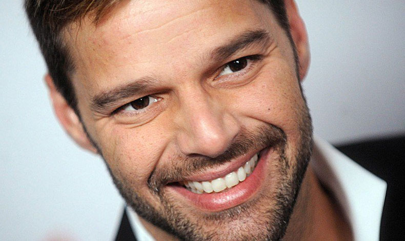 Ricky Martin se dej ver junto a su pequea Luca
