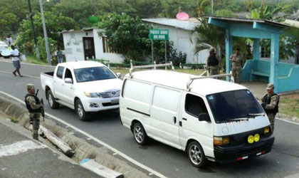 Enfrentamiento en Rio Indio por la falta de unos fondos de la junta local