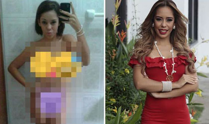 Rita Cristal desmiente fotos desnuda y dice que es un vil montaje