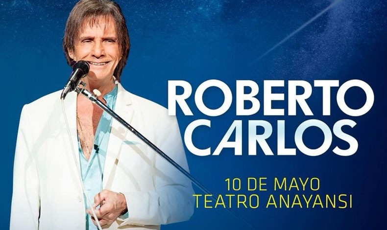 Roberto Carlos brindará un concierto para recordar