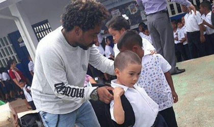Robinho, siento mucha vocacin por ayudar