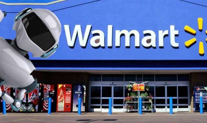 Walmart emplea robots para trabajar en sus tiendas