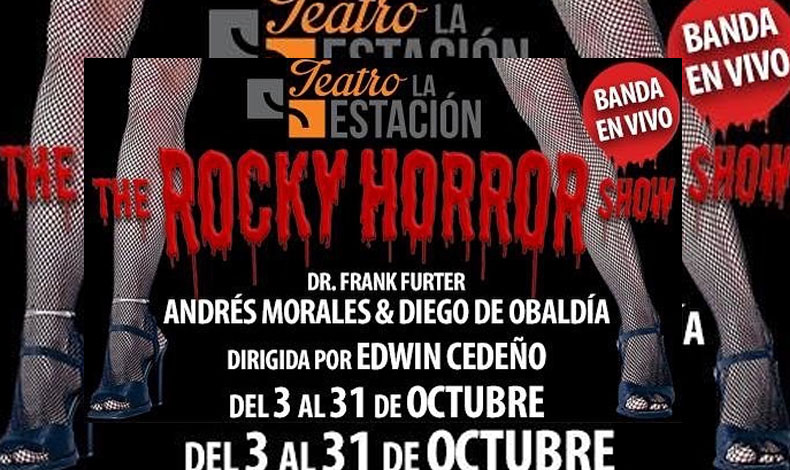 The Rocky Horror Show del 3 al 31 de octubre