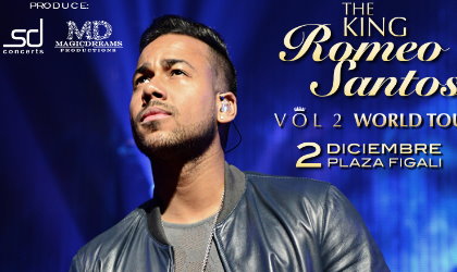 Romeo Santos llega con su mega concierto a Panam