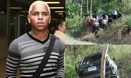 Sufri un fuerte accidente el jugador Ruso Barahona