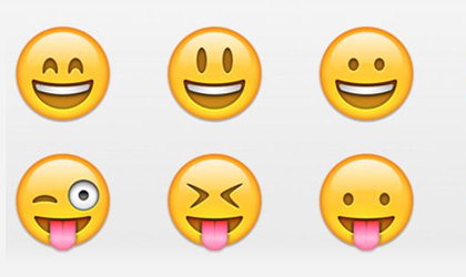 Sacan a un rifle de la lista de emoticones para Smartphone