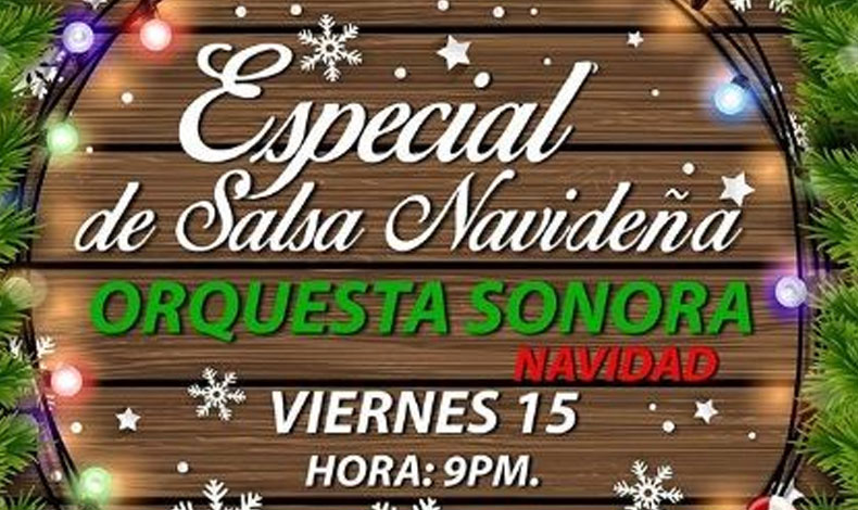 Se viene el viernes salsero de navidad