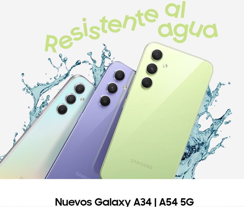 Samsung Galaxy A54 5G y Galaxy A34 5G inicia preventa en Panam desde este 24 de marzo