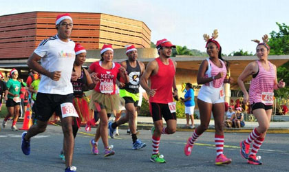 Hoy se celebra la quinta edicin de Santa's Race