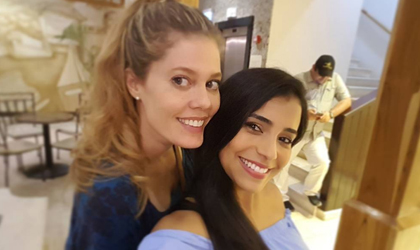 Sara Bello comparti una selfie en su Instagram