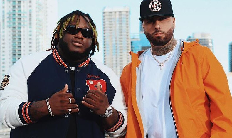 Sech y Nicky Jam graban videoclip de Atrvete