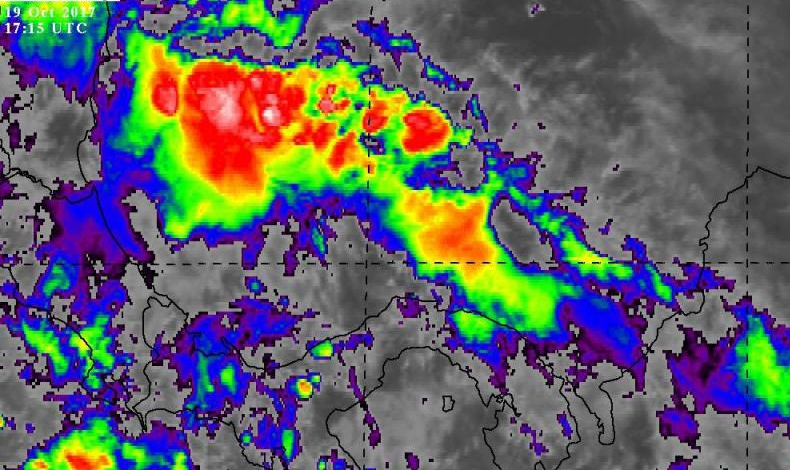 SINAPROC emiti un aviso de prevencin por lluvias