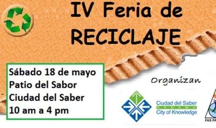 Feria de Reciclaje en la Ciudad del Saber