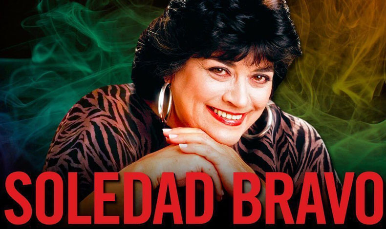 Soledad Bravo, el 29 de octubre en el Teatro La Plaza