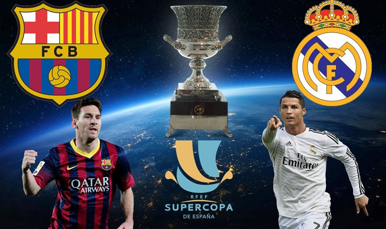 Real Madrid y Barcelona disputarn la Supercopa de Espaa