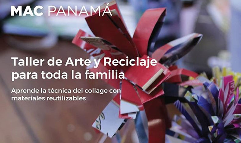 El 11 de marzo Taller de arte y reciclaje