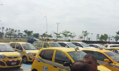 Se decreta paro nacional de los taxistas en rechazo a Uber