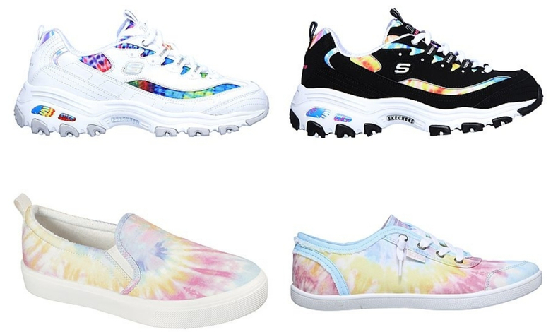 Skechers marca tendencia en tus pisadas con Tie-Dye