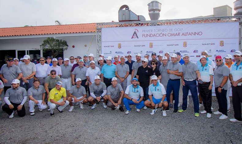 Se realiza el primer Torneo de Golf organizado por la Fundacin Omar Alfanno