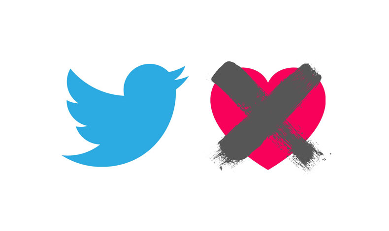 Twitter elimin el botn de 'me gusta'?