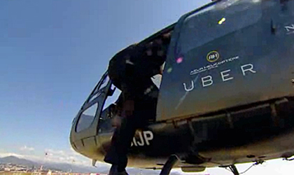 Uber ofrecer servicios de sobrevuelo en helicptero sobre el Canal Ampliado