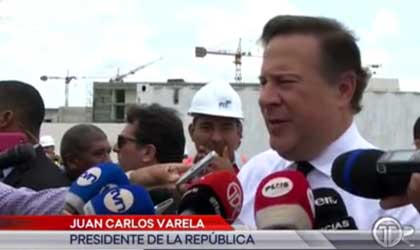 Segn Varela la Ciudad de la Salud registra un 46% de avance