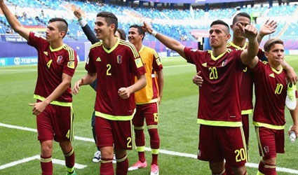 Venezuela le gana a Alemania en el primer partido del Mundial Sub-20