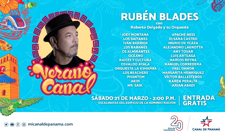 Rubn Blades encabeza Verano Canal celebrando 20 aos de transferencia