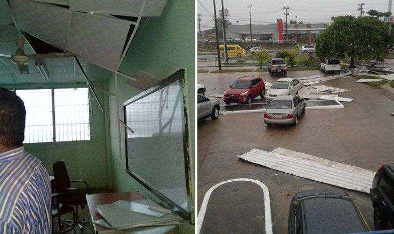 Fuertes vientos causan destrozos en Veraguas